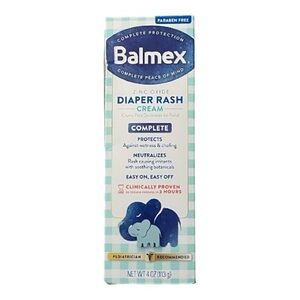 💖5 for $25💖 Balmex Zinc Oxide Diaper Rash Cream 4oz – NIB Sealed